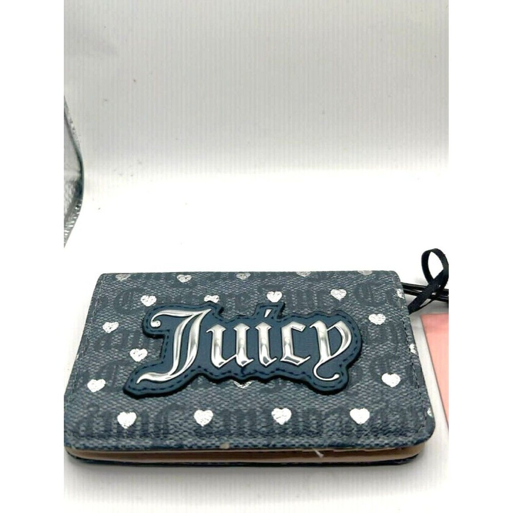 Juicy Couture Denim Look Heart Wallet – NWT